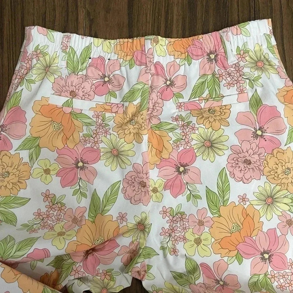 Versona Modern Spring Floral Straight Leg Pastel Pants Women’s size 8 NWOT - Picture 13 of 13